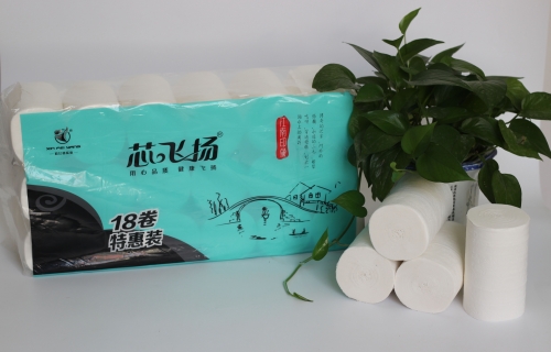 河池2500g快猫成人APP免费江南印象长条实芯卷纸18卷